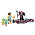 PLAYMOBIL Crystal Fairy and Bat Fairy with Soul Animals, 25-Piece Ayuma Playset