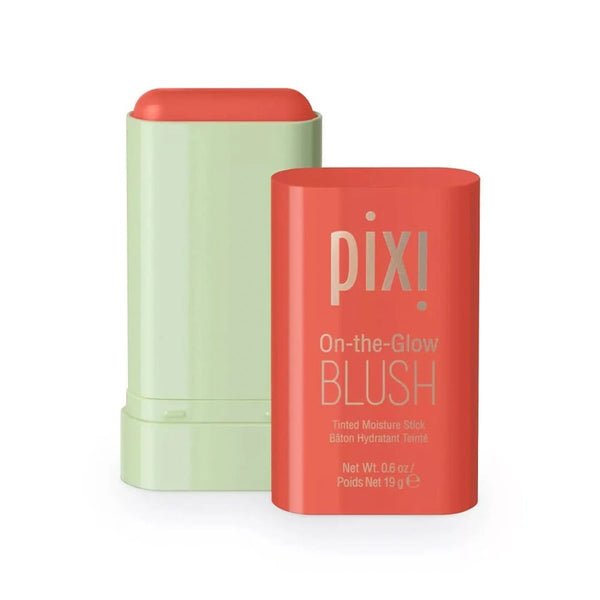 Pixi On The Glow Blush Stick Hydrating Solid Cheek Tint Natural Finish Juicy