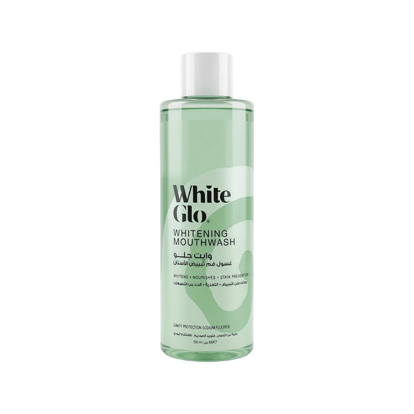 White Glo Mouthwash Brightening Fresh Breath Formula 500 ml