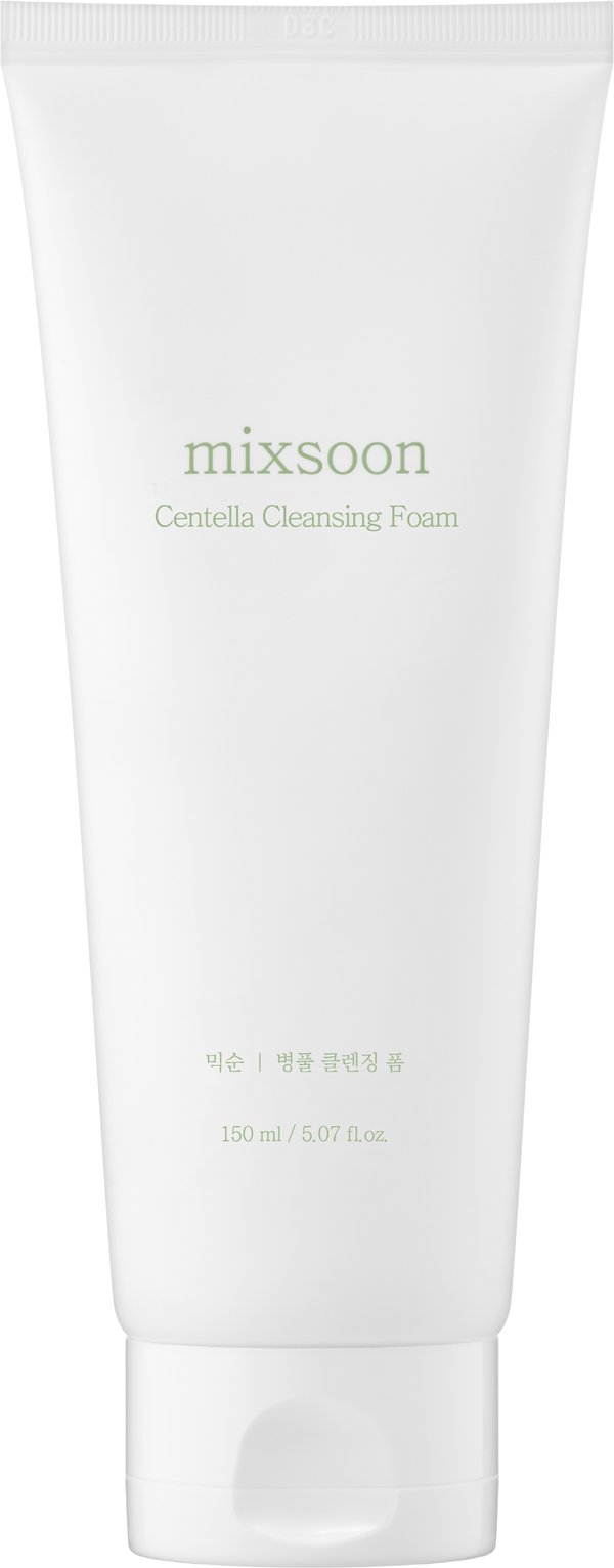 Mixsoon Centella Cleansing Foam Mildly Acidic Facial Cleanser with Centella Asiatica and Salicylic Acid 150ml