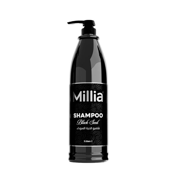 Millia Hair Shampoo Black Seed Extract Deep Cleansing 3L
