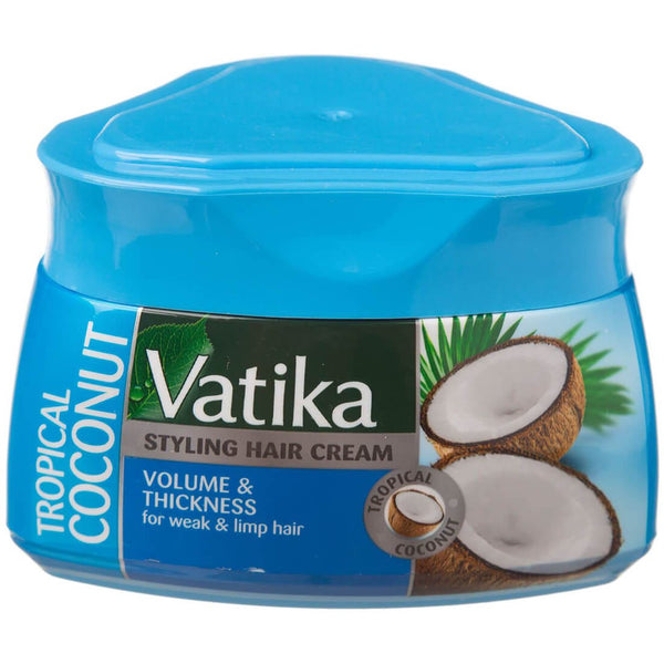 Dabur Vatika Coconut Hair Cream Volume & Thickness Silicone-Free 140 ml
