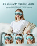 RENPHO Eyeris 2 Eye Massager with Heat, Vibration, Compression, Bluetooth, Blue