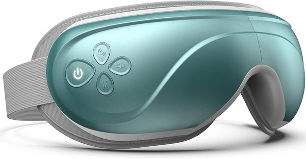 RENPHO Eyeris 2 Eye Massager with Heat, Vibration, Compression, Bluetooth, Blue