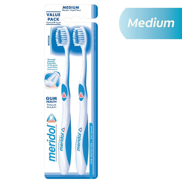 Meridol Gum Health Medium Toothbrush with Microfine Bristles
