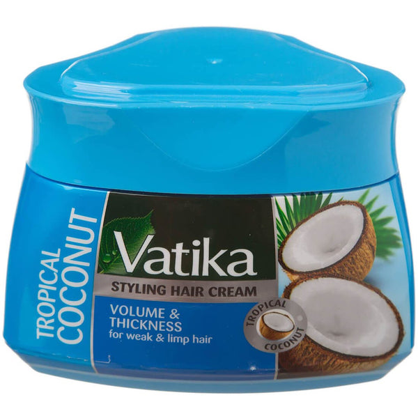 Dabur Vatika Hair Cream Coconut Oil Volume & Thickness 210 ml