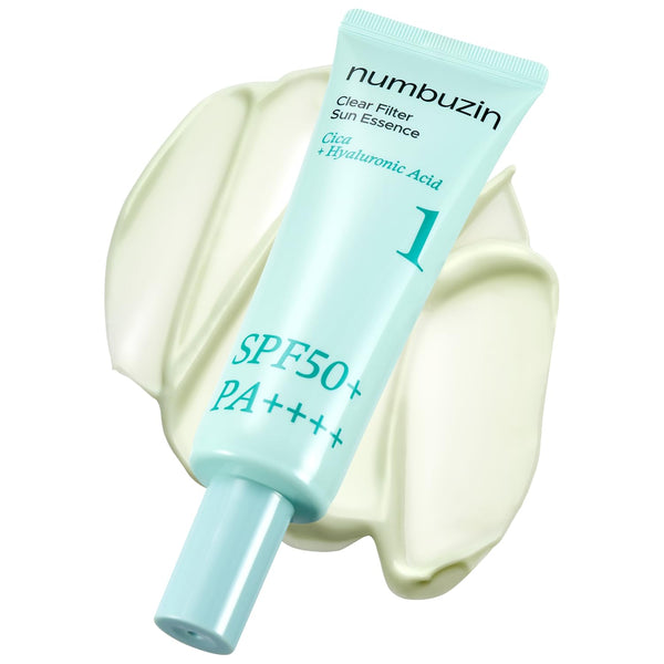 numbuzin No.1 Clear Filter Sun Essence SPF50+ PA++++ Fragrance-Free 50 ml