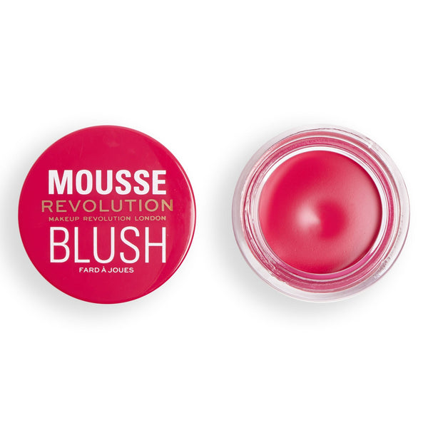 Makeup Revolution Mousse Blusher Creamy Powder Juicy Fuchsia Pink