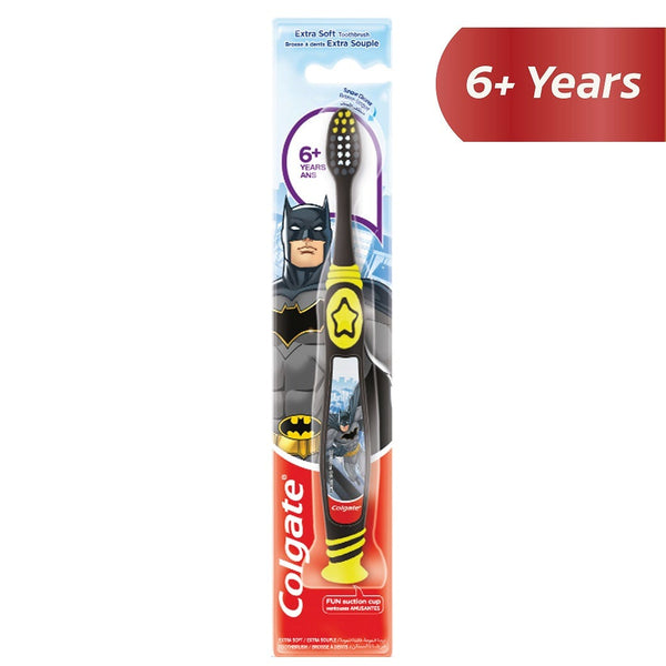 Colgate Smiles Kids Toothbrush 6+ Years Extra Soft Batman 1 Piece