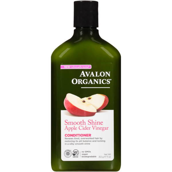 Avalon Organics Apple Cider Vinegar Clarifying Conditioner for Oily Hair 312g