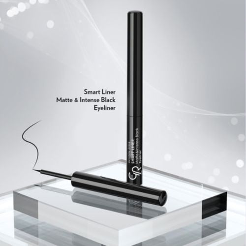 Golden Rose Smart Liner Matte Intense Black Liquid Eyeliner 2.7g
