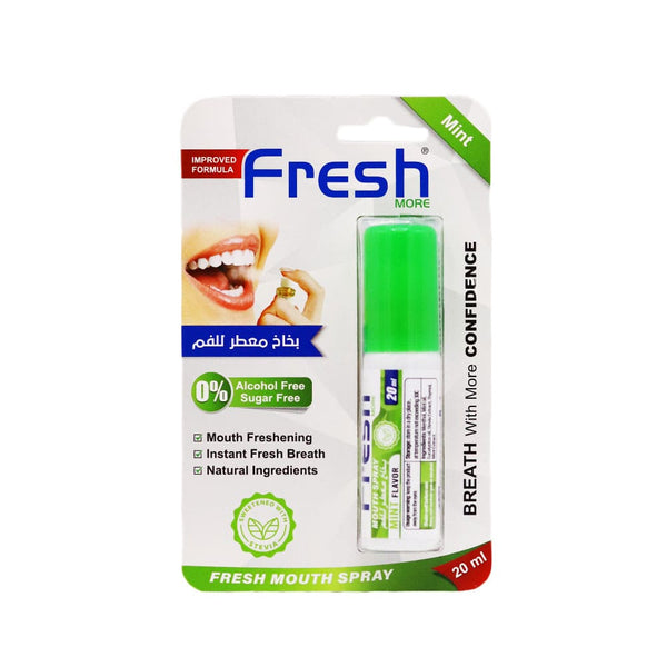 Fresh More Mint Mouth Spray Fresh Breath Mint Flavor 20 ml