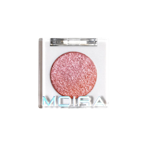 Moira Chroma Light Glitter Eyeshadow Metallic Shimmer Rose 012