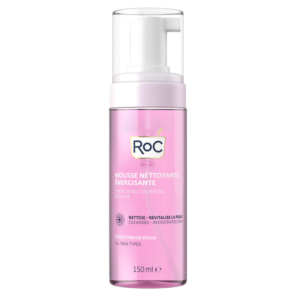RoC Energising Cleansing Mousse Liquid Facial Cleanser 150ml
