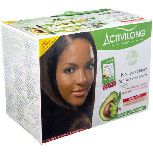 Activilong No-Lye Relaxer Cream Olive & Avocado Super Strength