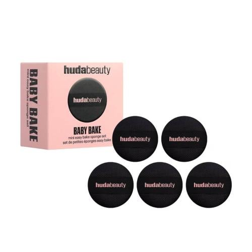 Huda Beauty Baby Bake Mini Powder Sponge Set Soft-Focus Finish 5 Pieces