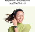 Huawei Watch Fit 3 Smartwatch 1.82-inch AMOLED Display Moon White