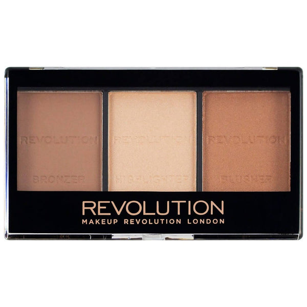 Makeup Revolution Ultra Contour Kit Med C4 Multicolor 18-Shade Contour Palette