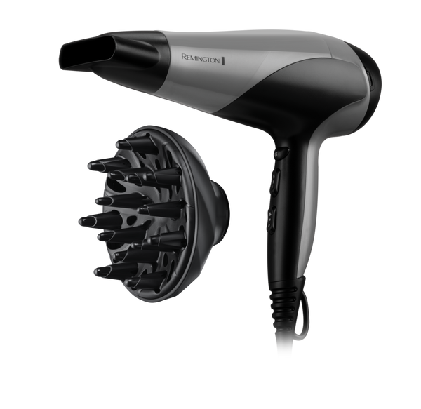 Remington Ionic Dry 2200 Hair Dryer 2200W Ionic Conditioning With Diffuser and Concentrator D3190S