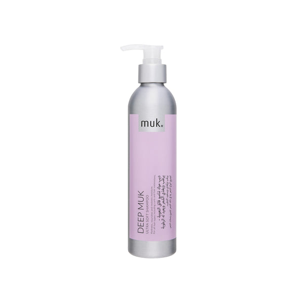 Muk Deep muk Ultra Soft Shampoo for All Hair Types, Hair Extensions, 300 ml