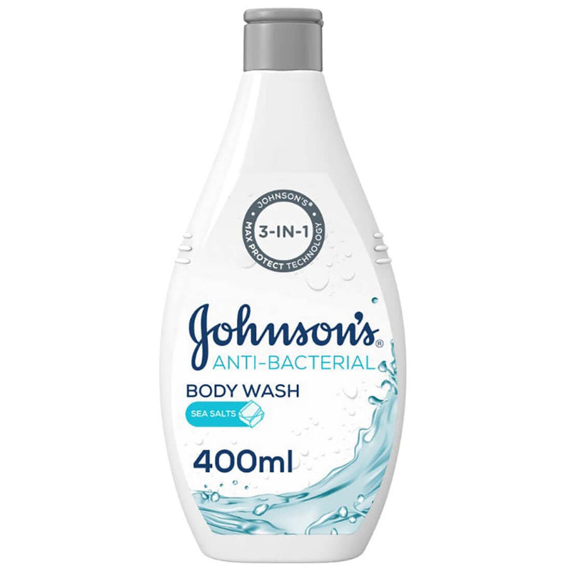 Johnson's 3-in-1 Sea Salt Body Wash with Glycerin, 400 ml