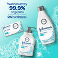 Johnson's 3-in-1 Sea Salt Body Wash with Glycerin, 400 ml