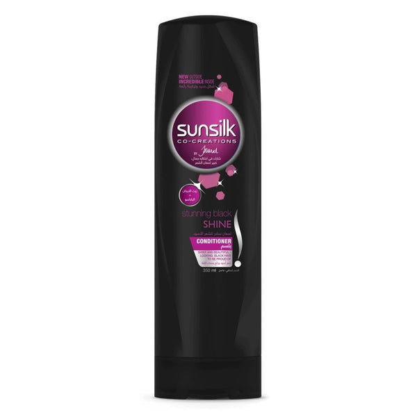 Sunsilk Stunning Black Shine Conditioner, Moisturizing Hair Care