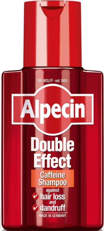 Alpecin Double Effect Caffeine Shampoo Liquid Scalp Cleansing Formula 200 ml