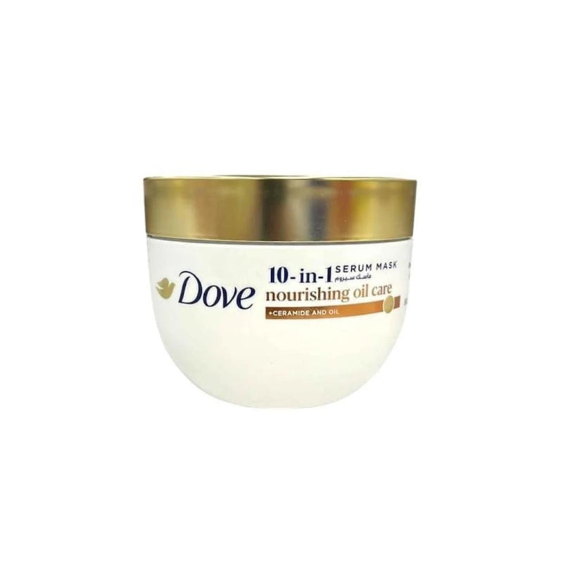 Dove Nourishing Oil Care Serum Mask for Dry Hair, 10-in-1, 220 ml