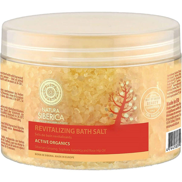 Natura Siberica Revitalizing Bath Salt Herbal Formula 600 g