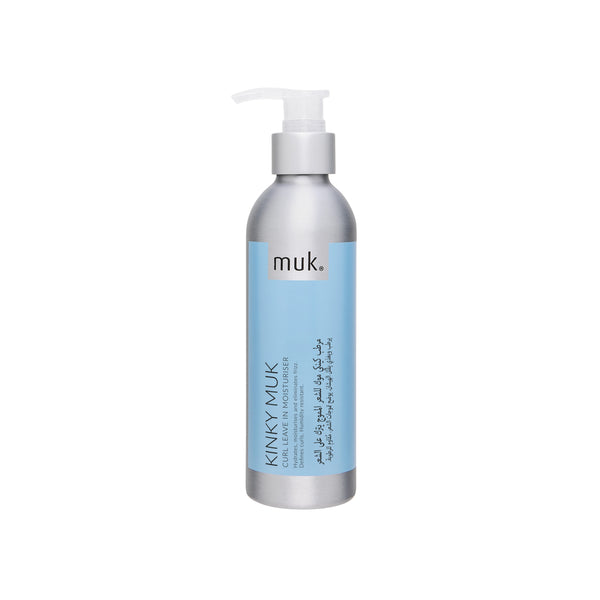 Muk Kinky Muk Curl Leave-In Moisturiser Cream Hydration Frizz Control 200ml