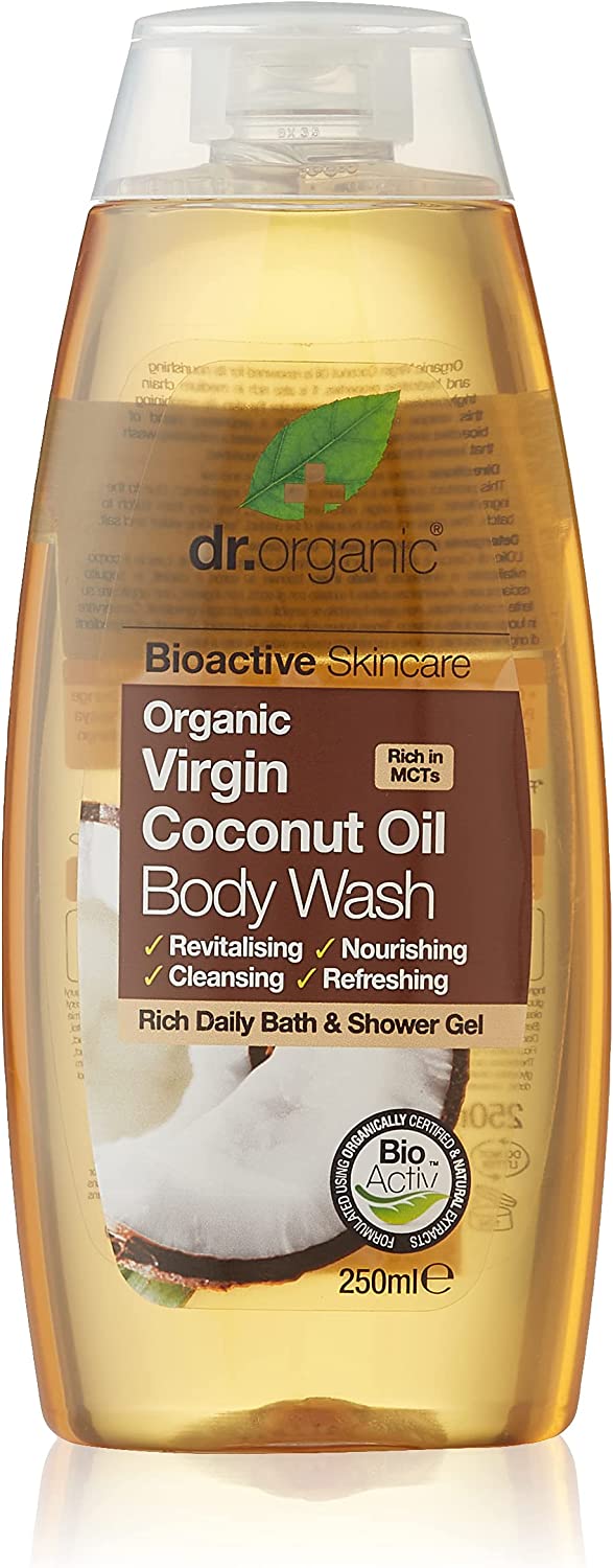Dr. Organic Virgin Coconut Oil Body Wash Nourishing Formula 250 ml