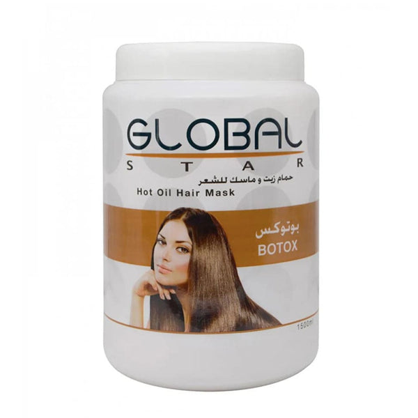 Globalstar Hot Oil Hair Mask Lifting & Smoothing Formula with Vitamins and Minerals 1500 ml