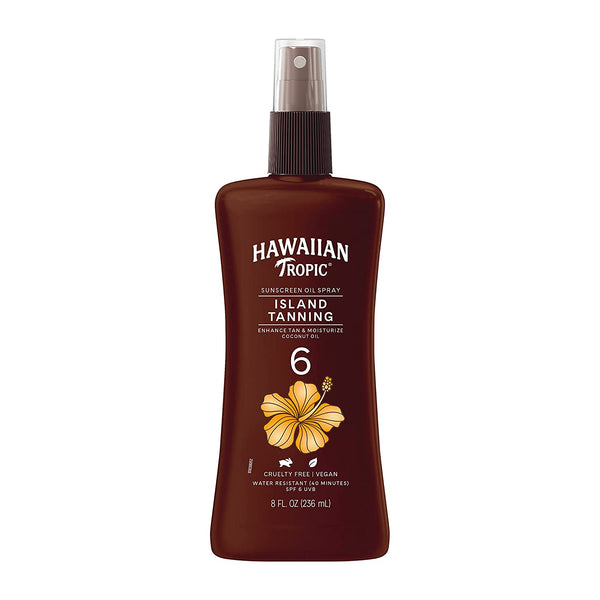 Hawaiian Tropic Tanning Oil, 236ml