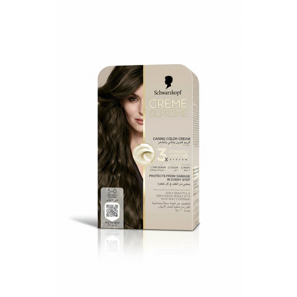 Creme Supreme Kit 5-0 Natural Brown