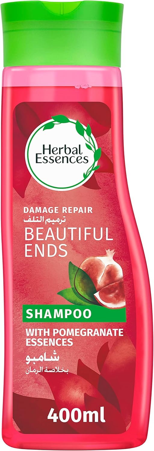 Herbal Beautiful Ends Shampoo Pomegranate Extract for Hair Care