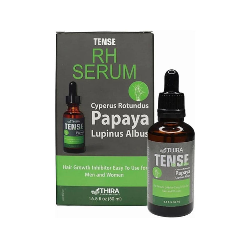 Thira Tense RH Hair Growth Inhibitor Serum Cyperus Rotundus, Lupin & Papaya 50ml