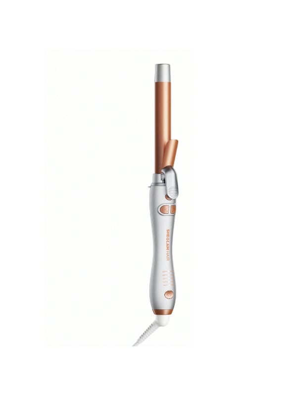 Sheglam Hair Curling Iron 25mm Automatic Ceramic Curling Barrel with 5 Heat Settings