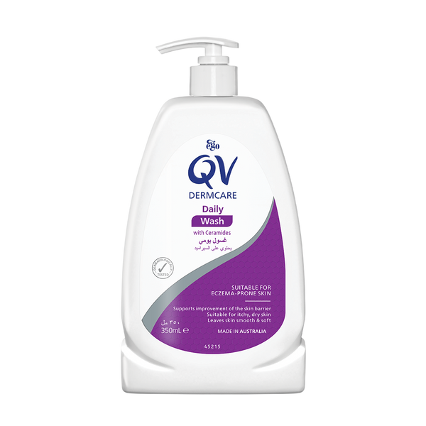 Ego QV Dermcare Wash Soap-Free Cleanser Ceramides Niacinamide 350 ml
