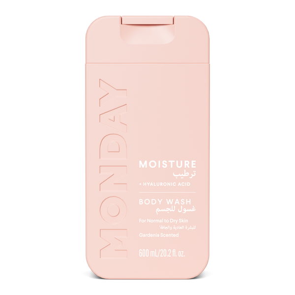 MONDAY Moisture Body Wash Hyaluronic Acid Gardenia Scent 600 ml