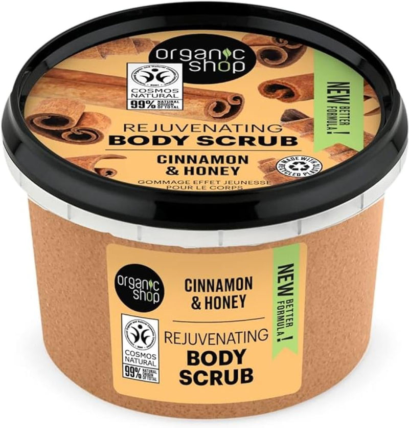 Organic Shop Cinnamon & Honey Body Scrub Rejuvenating