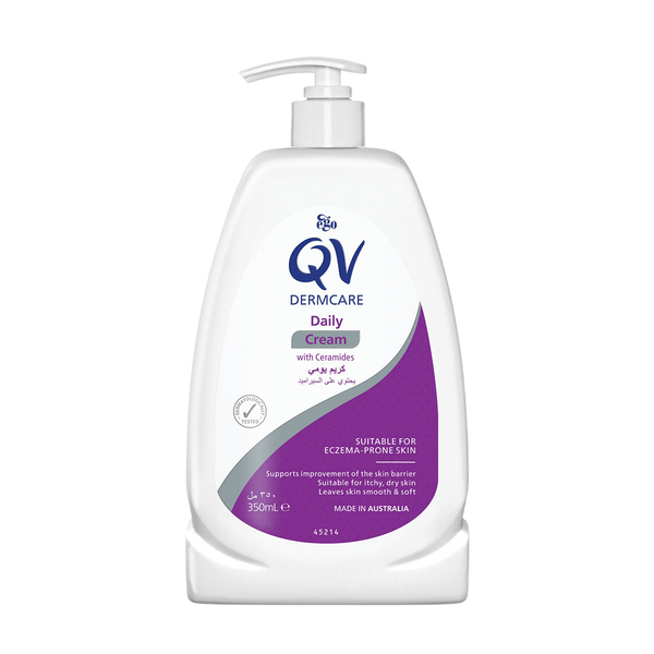 Ego QV Dermcare Moisturising Cream Face and Body Glycerin Ceramides 350 ml