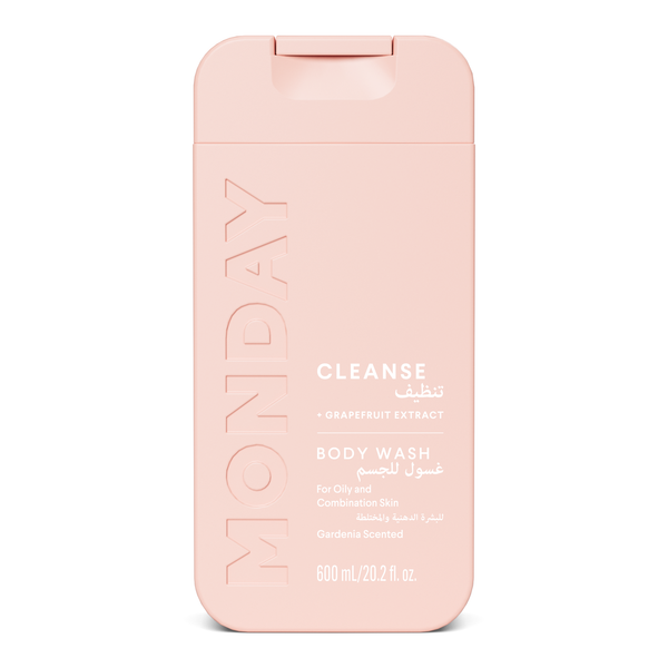 MONDAY Cleanse Body Wash Creamy Lather Gardenia Scent 600 ml