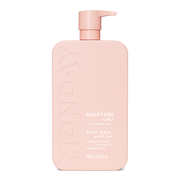 MONDAY Moisture Body Wash Hyaluronic Acid Shea Butter Gardenia 900 ml