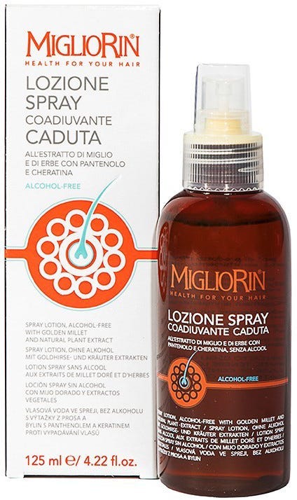 Migliorin Hair Care Spray Lotion with Niacinamide and Panthenol, 125 mL