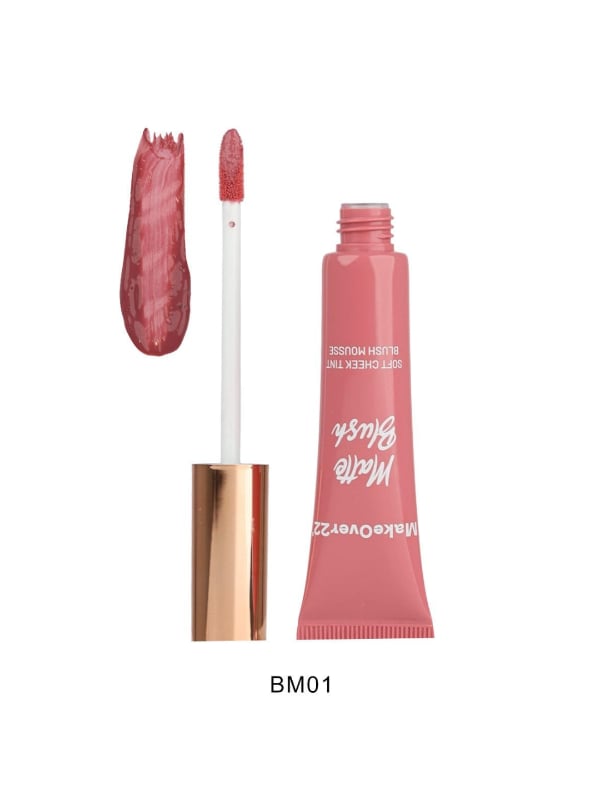 Makeover22 Matte Liquid Lip & Cheek Tint Soft Matte Finish BM01