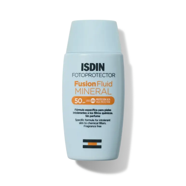ISDIN Fotoprotector Fusion Fluid Mineral Facial Sunscreen SPF50 50 ml