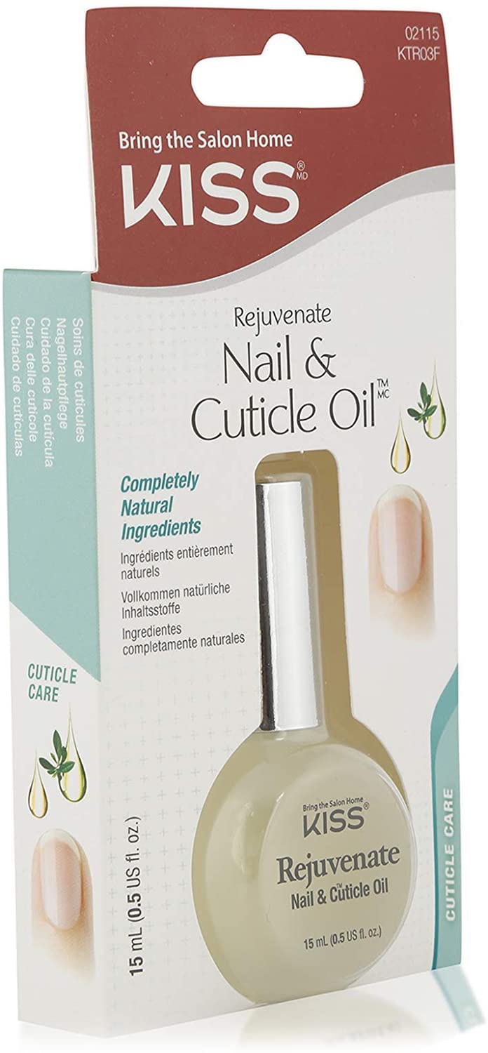 KISS Cuticle Quencher Cuticle and Nail Oil Vitamin E Almond 15 ml