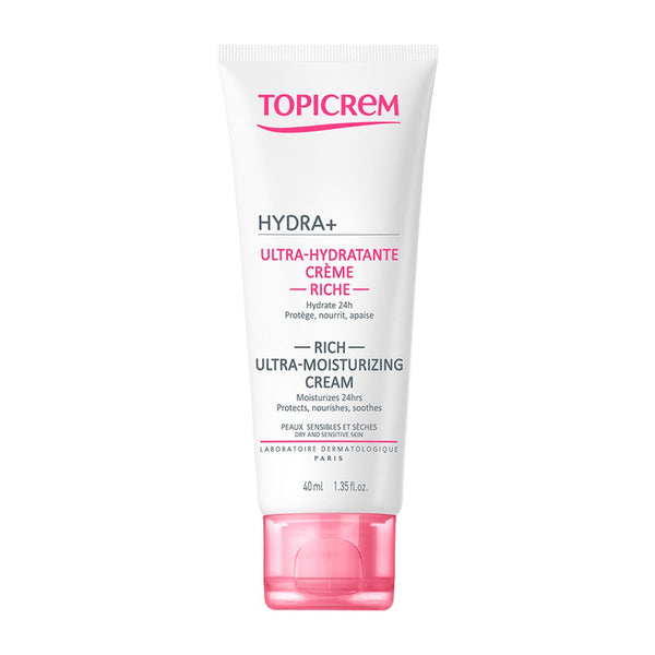 Topicrem Hydra+ Rich Moisturizing Face Cream Glycerin 40 mL