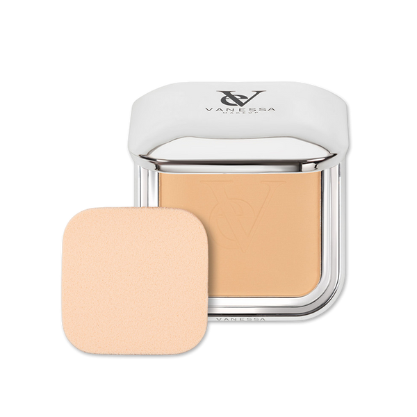 Vanessa Compact Face Powder 01 Smooth Finish Long-Lasting Coverage